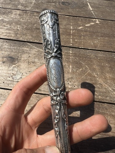 Pommeau ombrelle argent - ombrelle,