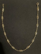 Chaîne de cou filigrane or 18k 10,21g