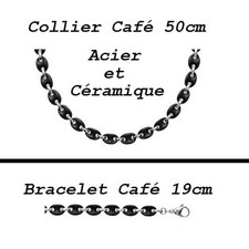 Gros Bracelet Acier avec des