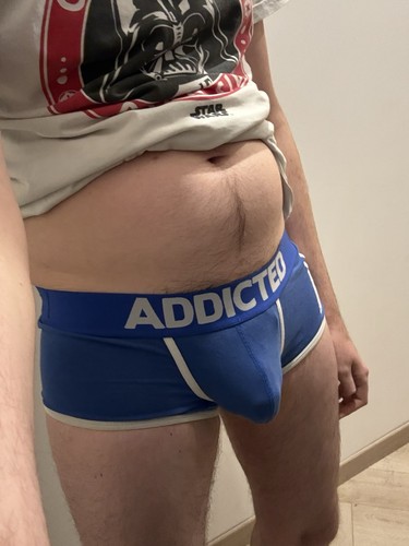 Boxer bleu addicted avec - avec, poche