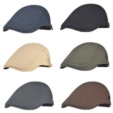Chapeau de newsboy en coton