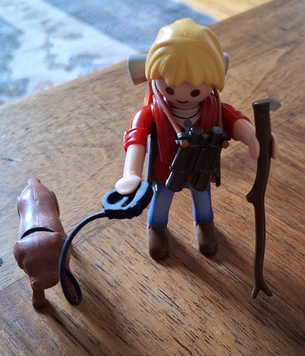 Playmobil randonneur chien - playmobil,