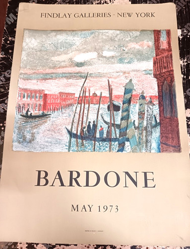 Affiche exposition guy - guy, bardone