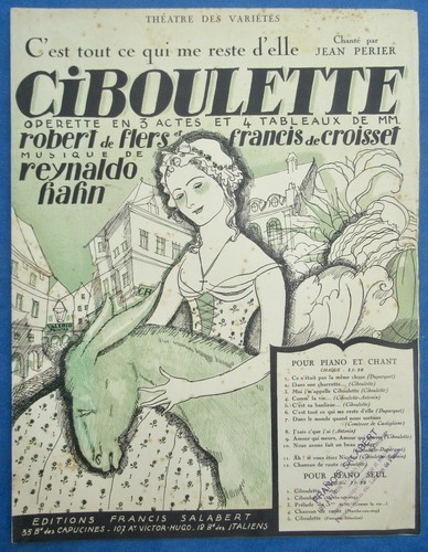 Opérette perier partition - opÉrette,
