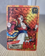 Carte Dragon Ball GT Super Battle Card SP DBZ Carddass Hondan CCG Gogeta SSJ4