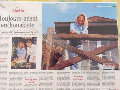 Coupures presse sheila - coupures, de