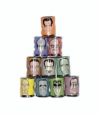 Série complète de 10 fèves