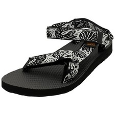 Sandales de Randonnée Teva ORIGINALE UNISEXE Noir Blanc Femme - 38 EU