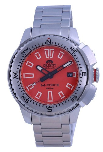 Orient force cadran orange - cadran,
