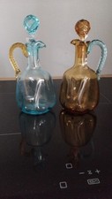 Paire Carafes En Cristal