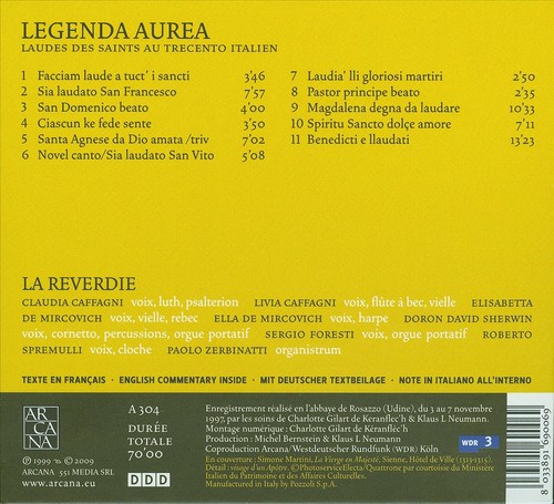 Legenda aurea laudes - legenda,
