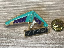 pins SAINT VÉRAN signé MARTINEAU. station ski deltaplane Haute Alpes PACA FRANCE