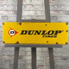 Plaque émaillée DUNLOP