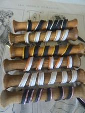 GALON PASSPOIL  "DORURES CHARLES MATHIEU" FILS OR ROSE CUIVRE & ARGENT