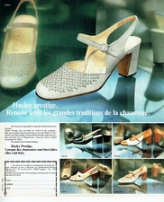  publicité Advertising 0422 1976  chaussures escarpins Hasley  Prestige