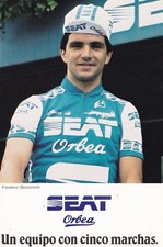 CYCLISME  carte cycliste FREDERIC BONOMELLI équipe SEAT ORBEA 