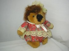 Adorable Peluche Hérisson Fille Vintage 16cm PDI009