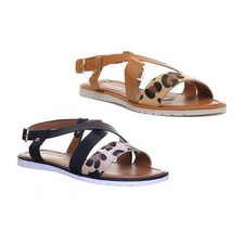 Sandal En Imprimé Léopard