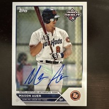 Mason Auer 2023 Topps Pro