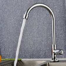 Robinet de cuisine en alliage de zinc facile à installer avec fonctionnalité d