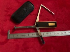 cure pipe rare ancien CORONA laque de chine accessoire antique pipe temper etui