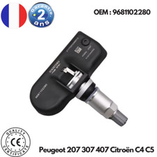Capteur Pression TPMS pour Peugeot 1007 207 307 407 Citroën C4 C5 OEM 9681102280
