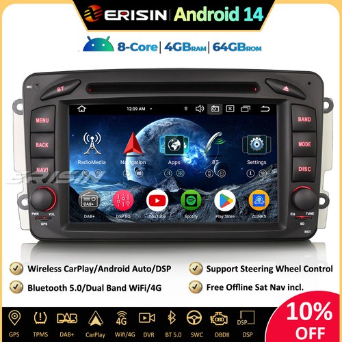 Dab android gps autoradio - 16,