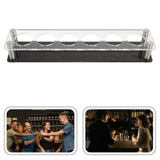 2 Pcs Range Lunettes Rack En Verre De Coup Acrylique Porte-verre