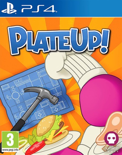 Plate playstation 4 - plate,