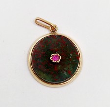 Pendentif antique or 18k