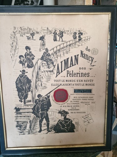 Rare affiche 1880 nancy