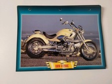 BMW R1200C Custom 1997 1200 fiche carte moto passion collection Atlas