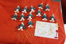 rare lot de schtroumpfs
