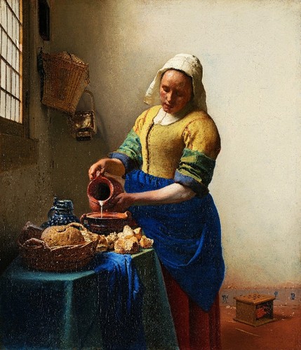 Laitière vermeer refa - la,