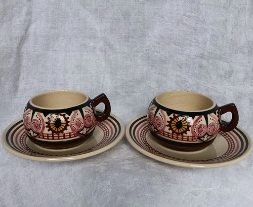 Tasses thé en faïence - à,