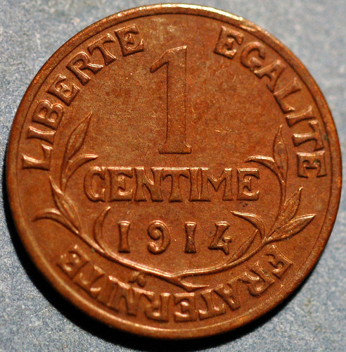 France centime 1914 840 - 1,