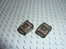 2 LEGO Smoke Slope Brick