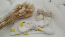 Bandeau à nouer pour bébé/ Fait main/ Made in France / Neuf