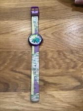 MONTRE ENFANT DINOSAURE FLIK FLAK - SWATCH - FONCTIONNE - BON ÉTAT