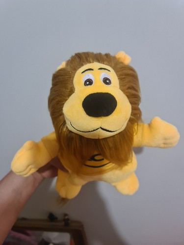Peluche lion maillot - peluche, jaune
