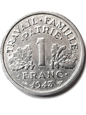 Franc 1943 francisque 1 3 - francisque.,