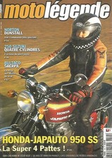 MOTO LEGENDE N°144 HONDA JAPAUTO 950 SS / NORTON DUNSTALL / BULTACO SHERPA