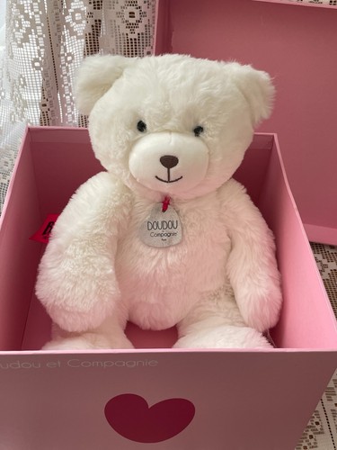 Magnifique ours blanc doudou - magnifique,