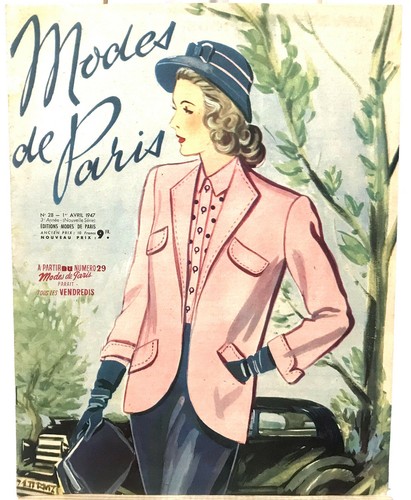 Revue magazine modes paris - revue,