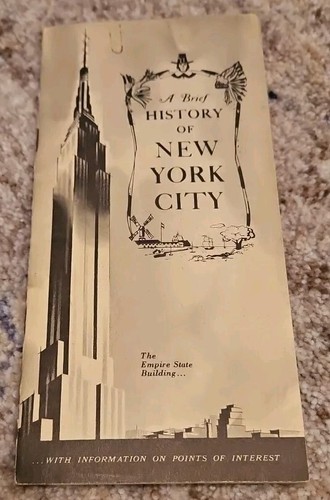 Brief history new york - history, of