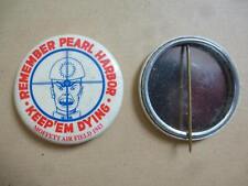 Pin's patriotique WW2 Remember Pearl Harbor USA Moffett Air Field 1943 