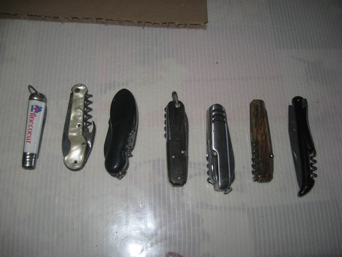 Anciens petits canifs de - 7,