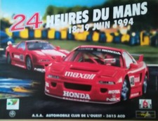 Affiche 24h mans 1994 - du,