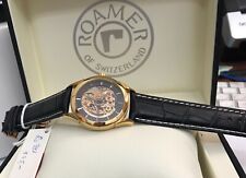 Montre Roamer Automatique Competence Limité Rosé 101630, 37mm Fabriqué en Suisse