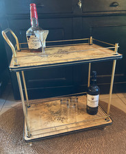 Servante dorée 70's double